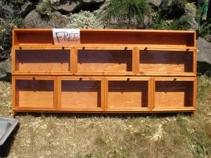 Nice glass display case for FREE